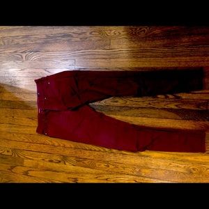 AG Farrah Burgundy Jean